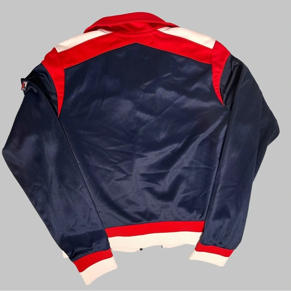 Fila Navy and Red Zip-Up Jacket
